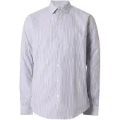 Calvin Klein Camisa 'ESNTL' cinzento escuro / branco