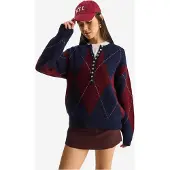 Bianco Lucci Pullover 'Pullover' azul