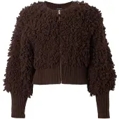 Armani Exchange Casaco de malha castanho escuro