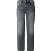 Pepe Jeans para homem. PM2084807 Jeans retos Cash Brit azul (34/34), Casual, Algodão, Denim