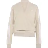 Adidas Casaco em moletão 'Adiluna Season 2 Superstar' bege / branco