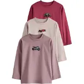 Next Camisola greige / malva / rosa escuro / preto