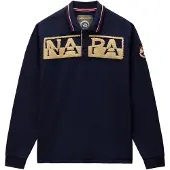 Napapijri Camisa 'ARCHIVE' bege / navy