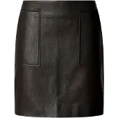 Pepe Jeans para mulher. PL9011962 Saia Lina castanha (S), Marrom, Casual, Poliéster