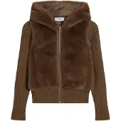 Juicy Couture Casaco de malha 'Naila' castanho escuro