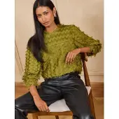 Love & roses Blusa kiwi