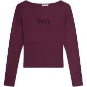 Juicy Couture Camisa 'MIA' vermelho vinho