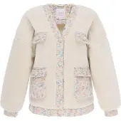 IZIA Casaco de malha offwhite