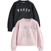Ted Baker Sweatshirt ouro / cor-de-rosa / preto / branco