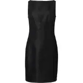 Armani Exchange Vestido de bainha preto denim