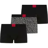 HUGO Boxers 'GALAXY' cinzento / vermelho / preto