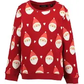 Blue Seven Sweatshirt bege / vermelho / vermelho claro / offwhite