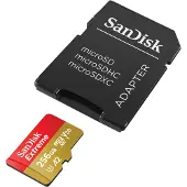 SanDisk Cartão De Memória Extreme 256gb Microsdxc