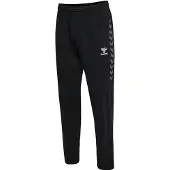 Hummel Calças de desporto 'Authentic' cinzento / preto / branco
