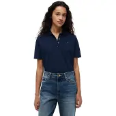 Tommy Hilfiger Polo De Manga Curta Ww0ww43224 Plus Size