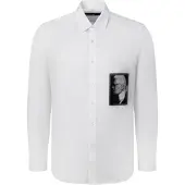 Karl Lagerfeld Camisa preto / branco