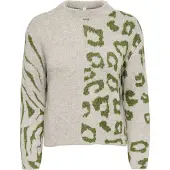 ONLY Pullover 'ONLJADE' estuque / oliveira