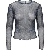 ONLY Camisa 'ONLNOX' cinzento / cinzento claro