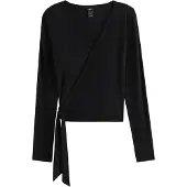 Lindex Casaco de malha 'Janni' preto