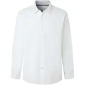 Pepe Jeans para homem. PM3091461 Camisa Roval branca (M), Branco, Casual, Algodão, Manga comprida