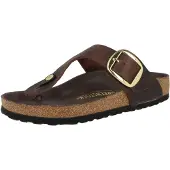 Birkenstock Sandálias com tiras castanho escuro