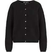 We fashion Casaco de malha preto