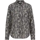 We fashion Blusa bege / antracite