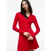 Tommy Hilfiger Vestido Curto De Manga Comprida Dw0dw23328