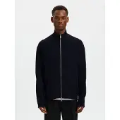 Selected Suéter Com Zíper Completo Teller Relaxed Fit