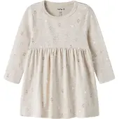 Name it Vestido 'NBFLYDIANNA' chocolate / umbra / greige / branco
