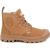 Palladium Botim com fivela 'PAMPA' conhaque