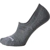 Smartwool Meias 'Everyday No Show' acinzentado / branco