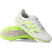 Adidas Sapatilha de desporto 'Super Sala III' amarelo néon / cáqui / branco / offwhite