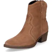Tamaris Botas pelo tornozelo castanho de castanha