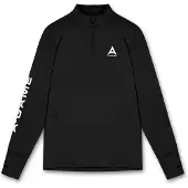 A-Game Camisa funcionais preto / branco