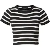 Estelou Pullover preto / branco