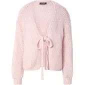 Estelou Casaco de malha cor-de-rosa