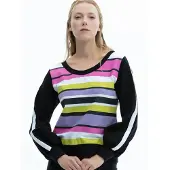 SCR. Pullover desportivo 'RAMA' mistura de cores