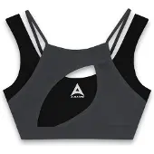 A-Game Soutien de desporto 'Duo' preto / branco