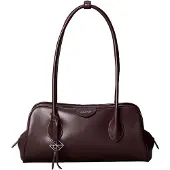 Calvin Klein Mala de ombro vermelho vinho