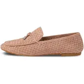 Flarelle Mocassins 'Vialetto Intrecciato' rosa escurecido