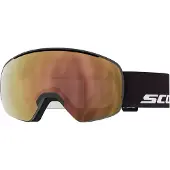 SCOTT - Máscaras ski - Sphere OTG LS Black AMP LS Cinnamon Chrome S1-3 para Unissexo - Preto