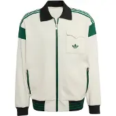 Adidas Casaco meia-estação 'TRACK TOP' verde / branco