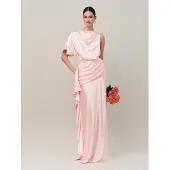 BWLDR Vestido de festa rosa