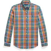 Ralph Lauren Camisa navy / verde / laranja