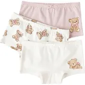 COOL CLUB by SMYK Cueca castanho / rosa / branco