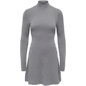 ONLY Vestido de malha 'ONLKATTIE' cinzento