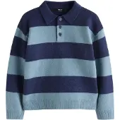 Next Pullover navy / azul claro