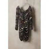 Desigual , Vestido grafitti studio, Preto, M