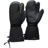 Black Diamond - Luvas ski - Alpine 3-Finger Mitts Black/Carbon para Unissexo - Tamanho XL - Preto